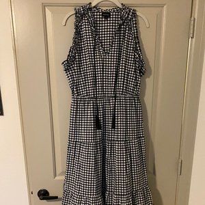 Who What Wear Gingham Dress